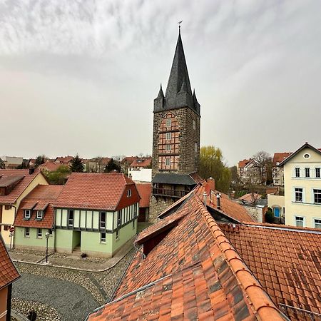 Ferienwohnung Unterm Schreckensturm Кведлинбург Экстерьер фото