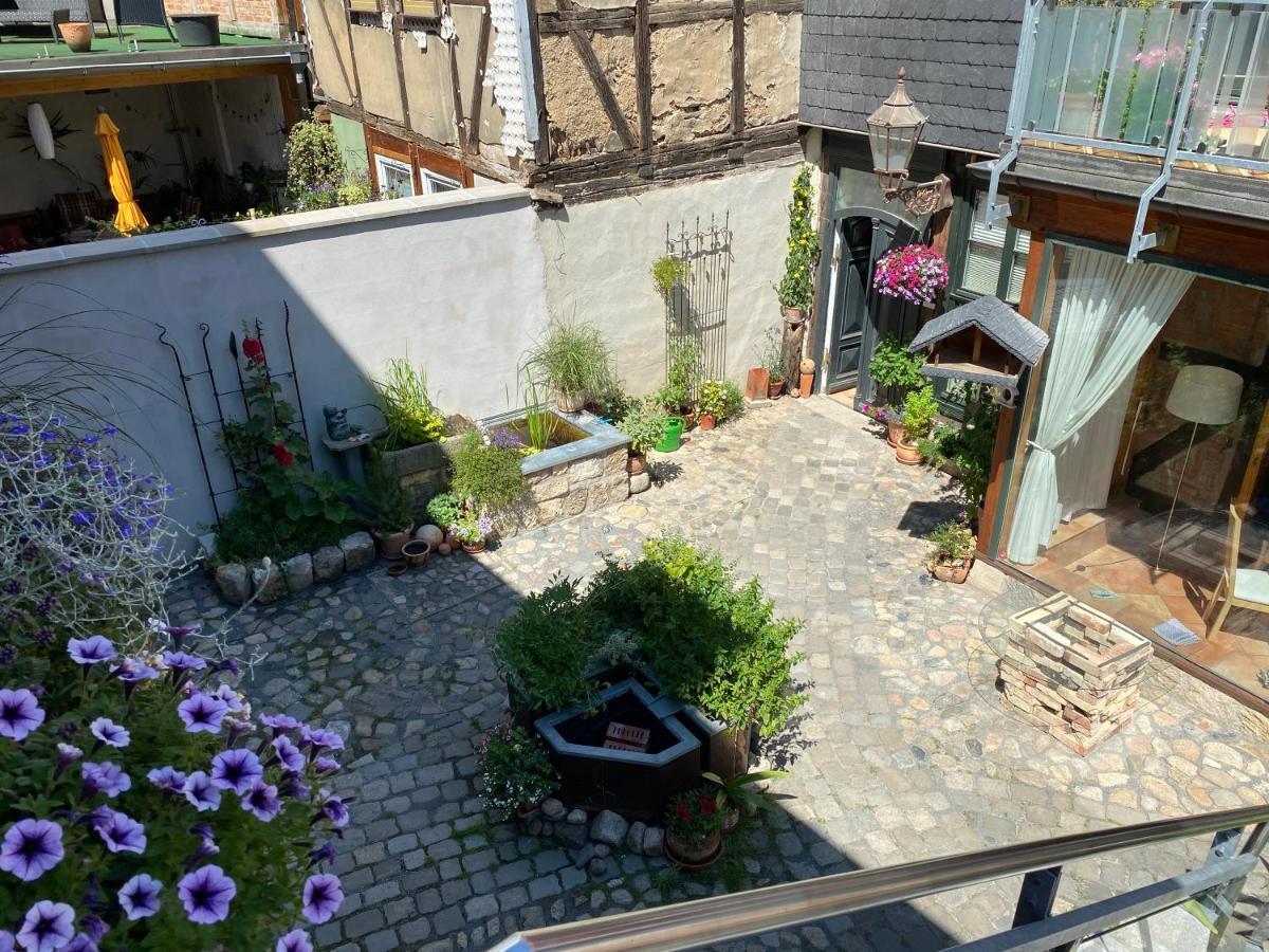 Ferienwohnung Unterm Schreckensturm Кведлинбург Экстерьер фото