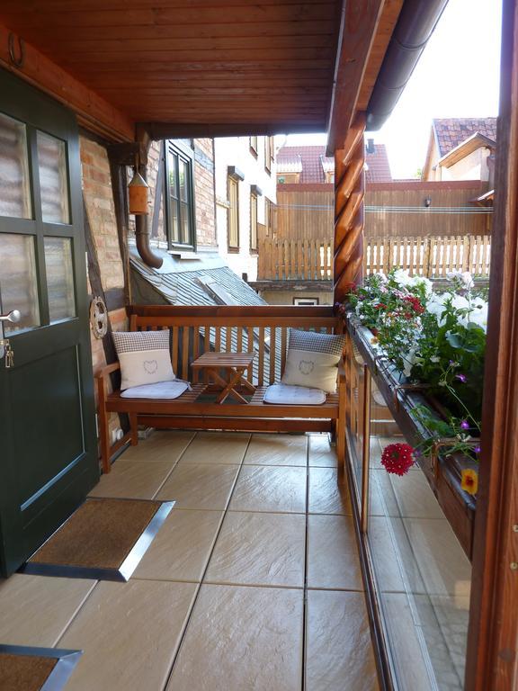 Ferienwohnung Unterm Schreckensturm Кведлинбург Экстерьер фото